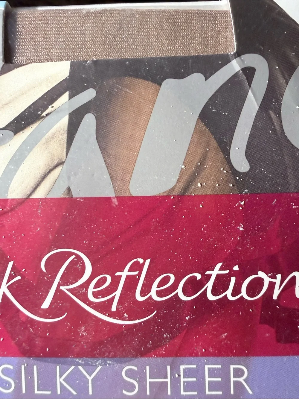 Hanes Silk Reflections Silky Sheer Control Top Sheer Toe Pantyhose Size AB